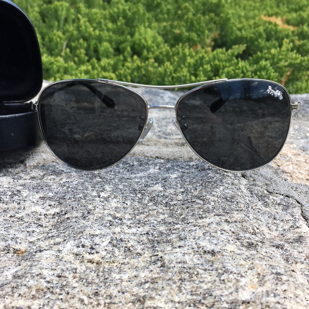 Coach aviator sunglasses
